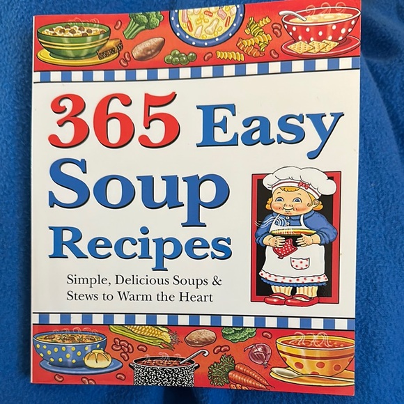 cook book resources Other - New 365 Easy Soup Recipes Book